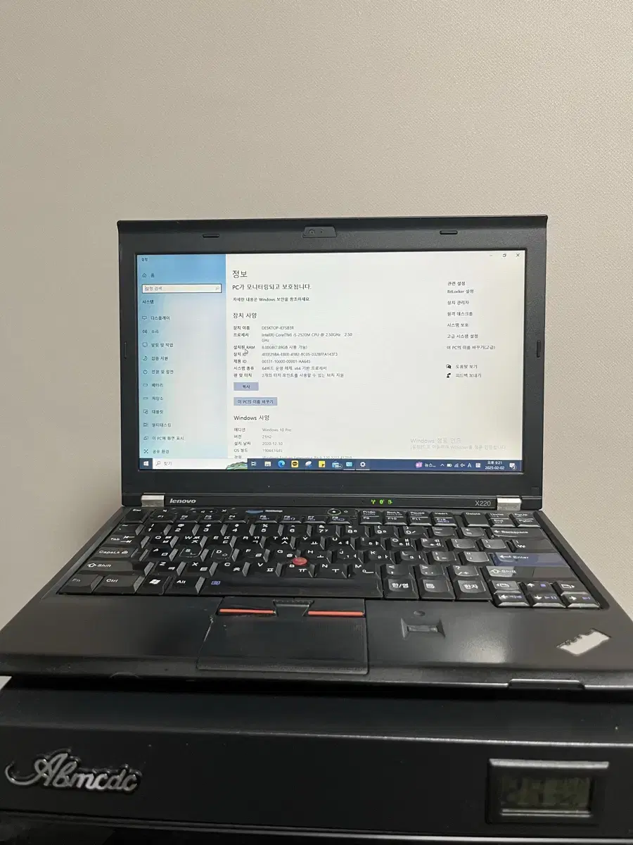 레노버 x220